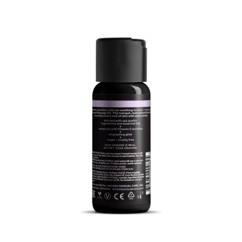 Lavender + Rosemary Massage Oil 4oz  2