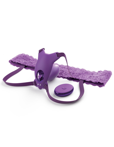 Fantasy for Her Ultimate G-Spot Butterfly Strap-on - Purple  5