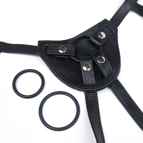 Terra Firma Dee Dildo Harness - Black  2
