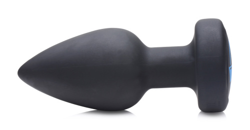 E-Stim and Vibrating Anal Plug - Black  4