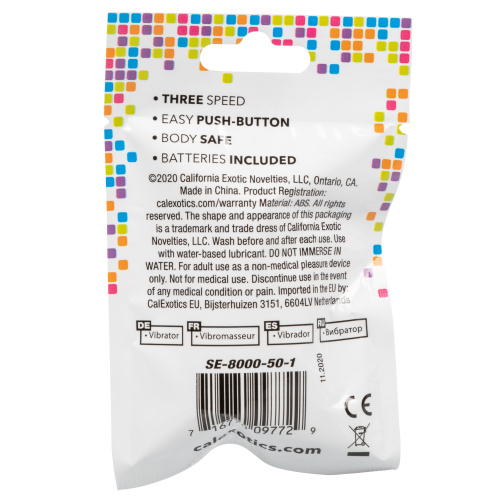 Foil Pack 3-Speed Bullet - Pink  2
