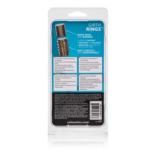Silicone Girth Rings - Stretch Y Enhancement for Support And  3
