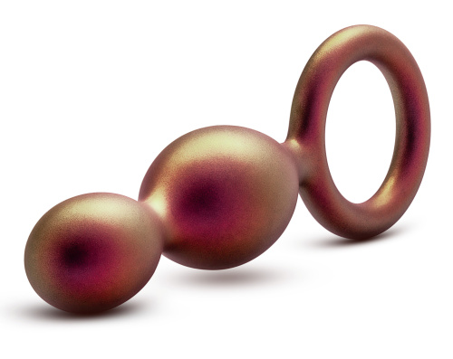 Anal Adventures Matrix - Duo Loop Plug - Copper  3