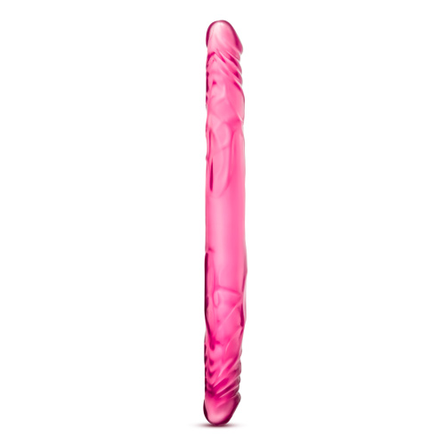 B Yours 14 Inch Double Dildo - Pink  3