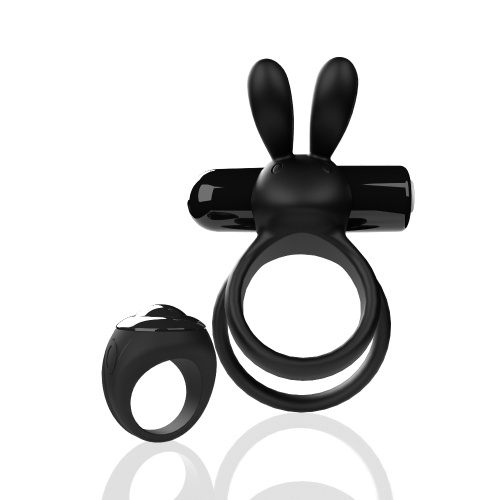 Screaming O Remote Controlled Ohare XL Vibrating  Ring - Black  5