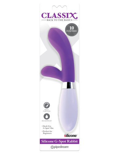 Silicone G-Spot Rabbit - Purple  3