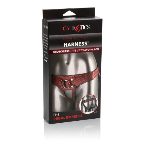 Her Royal Harness the Regal Empress - Red  4