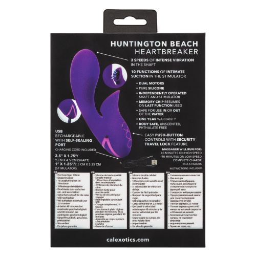 California Dreaming Huntington Beach Heartbreaker - Purple  2