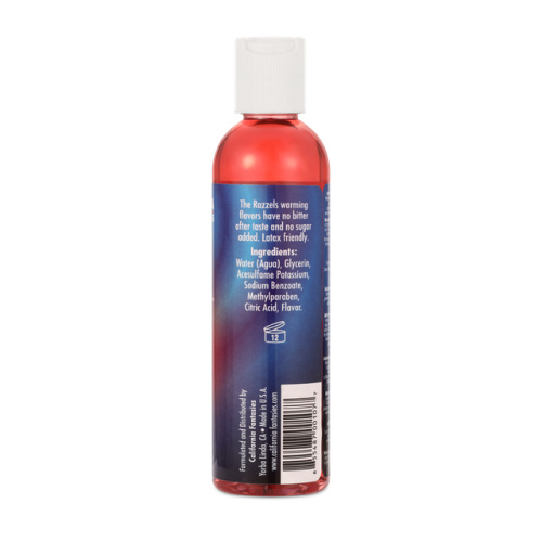 Razzels Warming Lubricant - Kissable Cherry - 4 Oz. Bottle  2