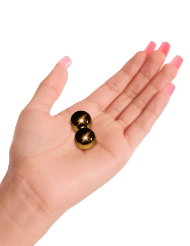 Fetish Fantasy Gold Ben-Wa Balls - Gold  4