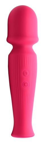 Silicone Wand Massager - Magenta  4