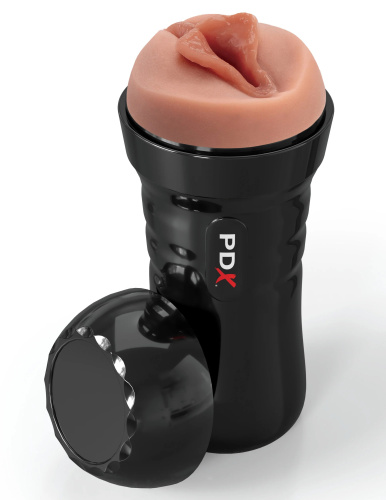 Wet Pussies - Super Luscious Lips Self  Lubricating Stroker - Brown  2