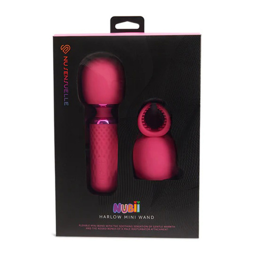 Nu Sensuelle Nubii Harlow Mini Wand - Pink  2