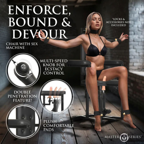 Enforcer Chair With Sex Machine  3