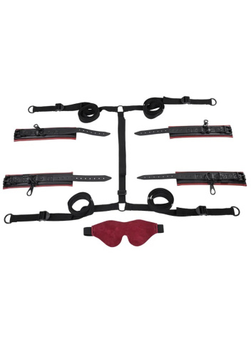 Saffron Under the Bed Restraint System - Black/red  5