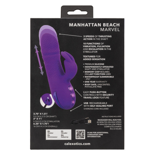 California Dreaming Manhattan Beach Marvel  - Purple  3