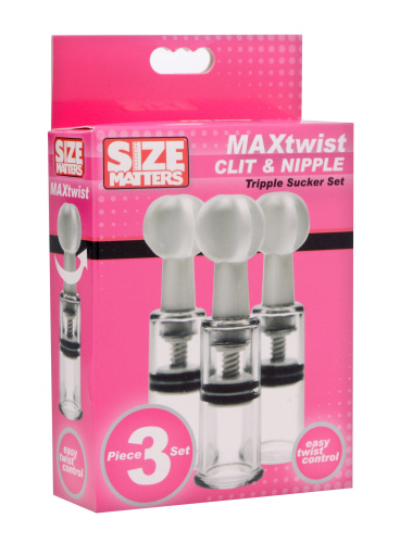 Max Twist Clit and Nipple Triple Sucker Set  4