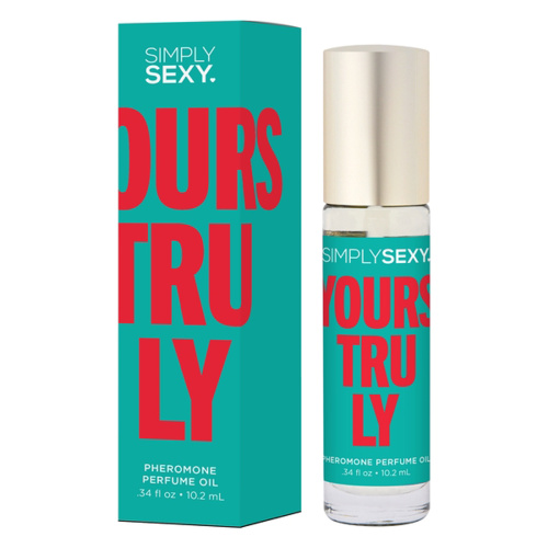 Simply Sexy Pheromone Perfume Oil Yours Truly  Roll on .34 Oz  2