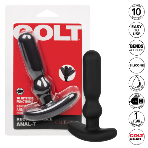 Colt Rechargeable Anal-T - Black  5