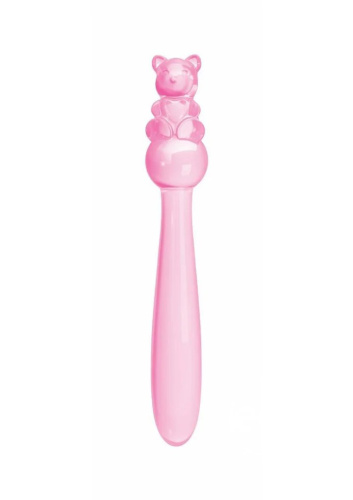 Glass Menagerie - Teddy Dildo - Pink  2