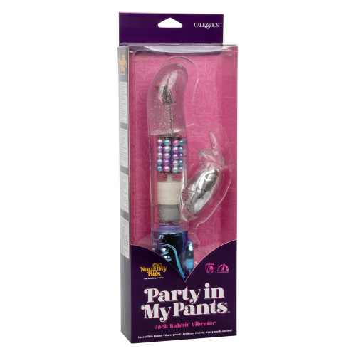 Naughty Bits Party in My Pants Jack Rabbit Vibrator  2
