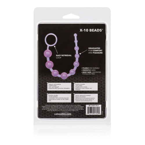X-10 Beads - Purple  2