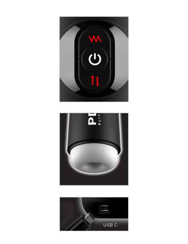 Pdx Elite Moto Milker - Black  4