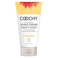 Coochy Oh So Smooth Shave Cream - Peachy Keen 3.4 Fl Oz 100ml