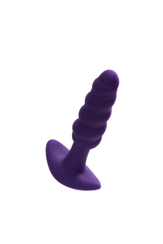 Twist Rechargeable Anal Vibe - Deep Purple  3