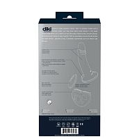 Diki Rechargeable Vibrating Dildo With Harness - Just Black