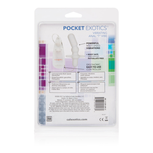 Pocket Exotics Ivory Anal-T Vibe  3