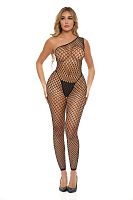 Let's Link Bodystocking - One Size - Black