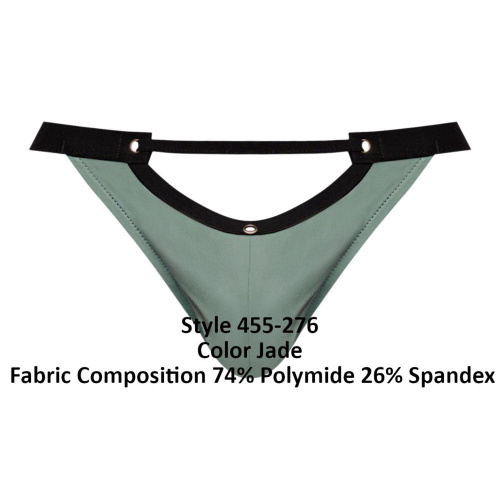 Magnificence Micro v-Thong - Small - Jade  4