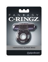 Fantasy C-Ringz Vibrating Super Ring Black