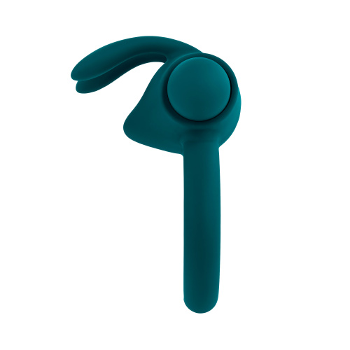 Playboy Pleasure - Bunny Buzzer - Cock Ring - Deep Teal  5
