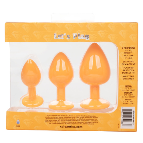 Cheeky Gems - Orange  3