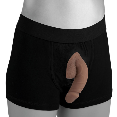 Large Bulge Packer Dildo - Medium  4