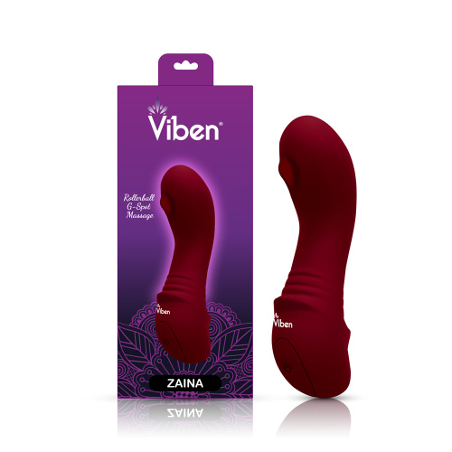 Zaina - Ruby - Intense Mini G-Spot Vibe With Rollerball Massage  3