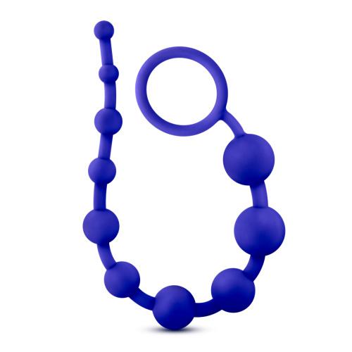 Luxe Silicone 10 Beads - Indigo  3