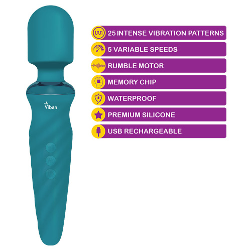Fierce Wand Massager - Ocean  3