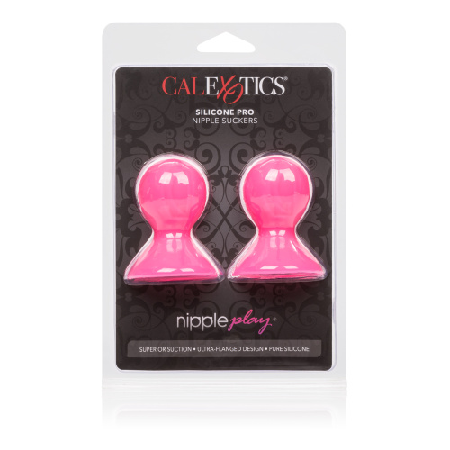 Nipple Play Silicone Pro Nipple Suckers - Pink  2
