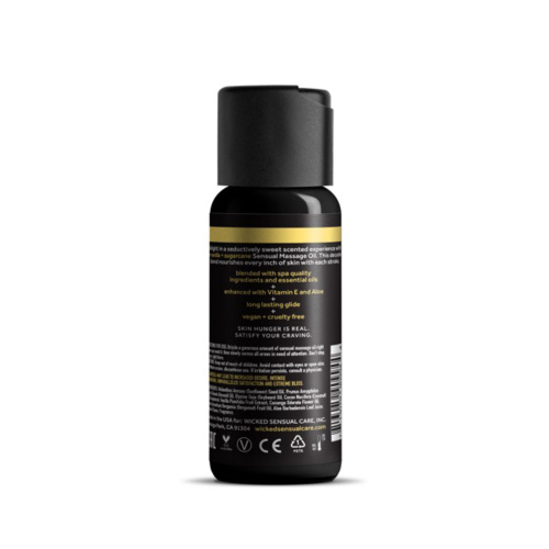 Vanilla + Sugercane Massage Oil 4oz  2