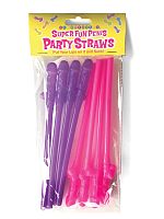 SUPER FUN PENIS PARTY STRAWS