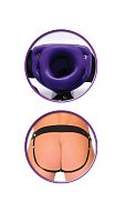 Fetish Fantasy Series for Him or Her Hollow Strap-on - Purple
