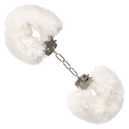 Ultra Fluffy Furry Cuffs - White  3