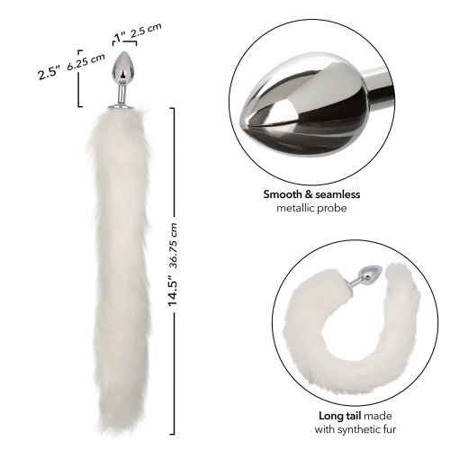 Running Wild Tail - White  5