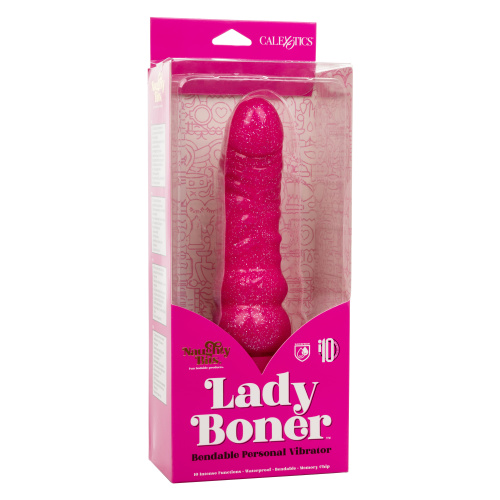 Naughty Bits Lady Boner Bendable Personal Vibrator  2