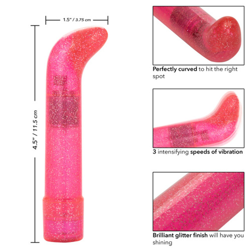 Sparkle Mini G-Vibe - Pink  4