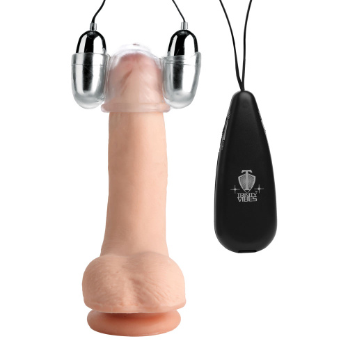 Clear Multi -Speed Vibrating Head Teaser  2