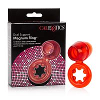 Dual Support Magnum Ring - Red
